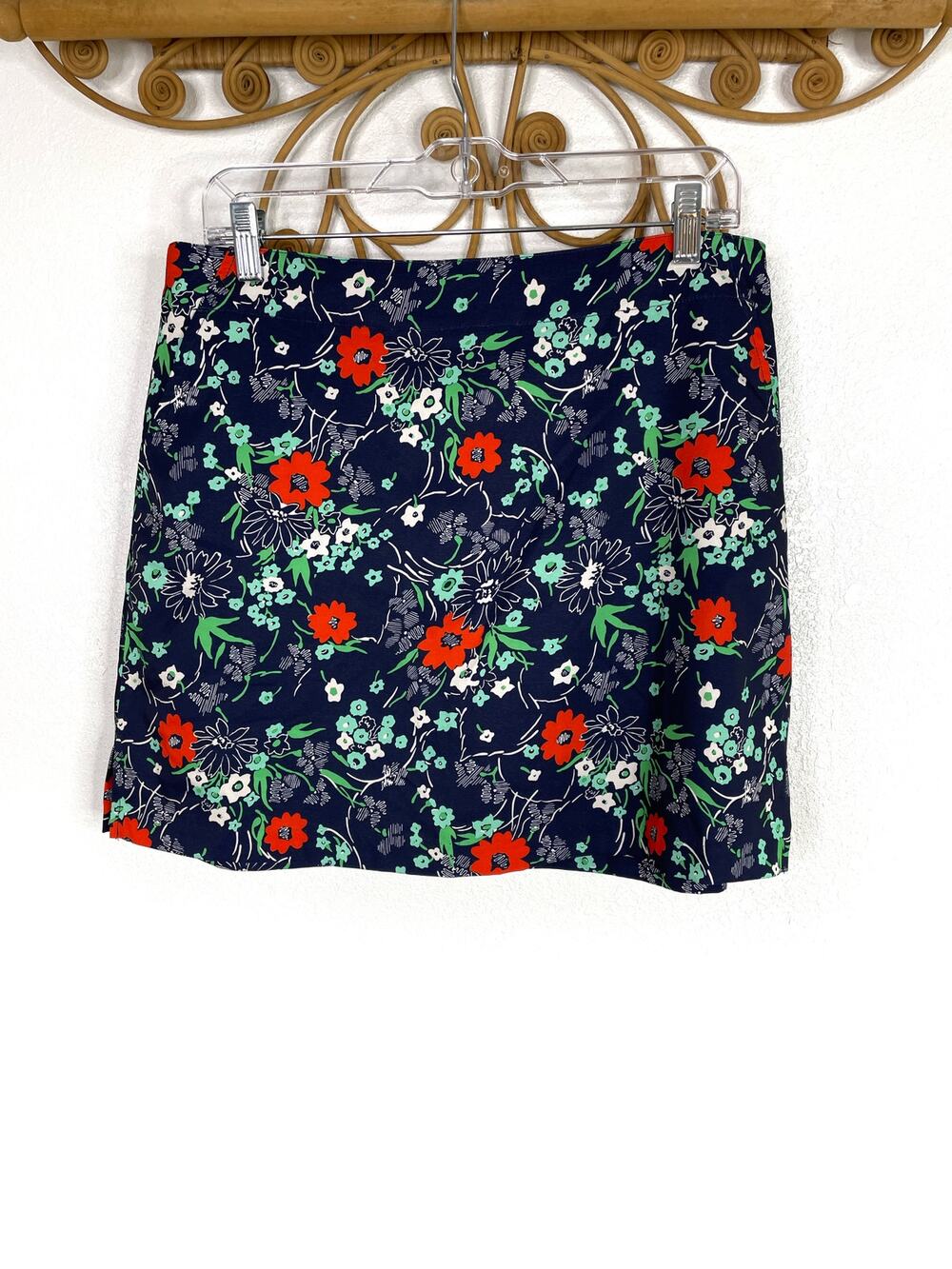 Lady Hagen Navy floral skort women's golf 10
